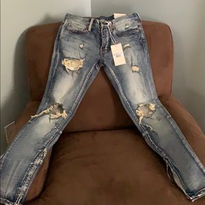 Brand new, MNML LA Zipper jeans